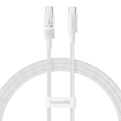 Cavo Dati e Ricarica USB-C - USB-C Baseus Gem, 100W, 2m, Bianco P10373000211-01
