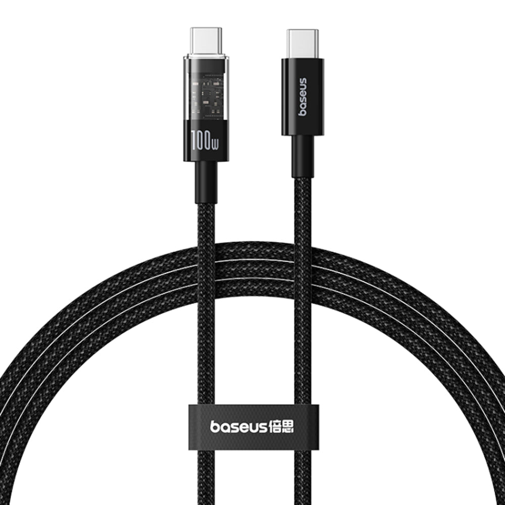 Cavo Dati e Ricarica USB-C - USB-C Baseus Gem, 100W, 2m, Nero P10373000111-01