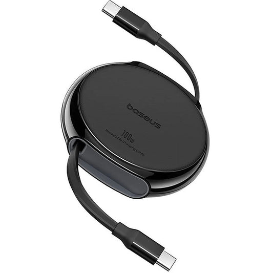 Cavo Dati e Ricarica USB-C - USB-C Baseus Pathfinder Retractable, 100W, 1m, Nero P10368400111-00