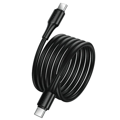 Cavo Dati e Ricarica USB-C - USB-C HOCO X120, 60W, 1m, Nero