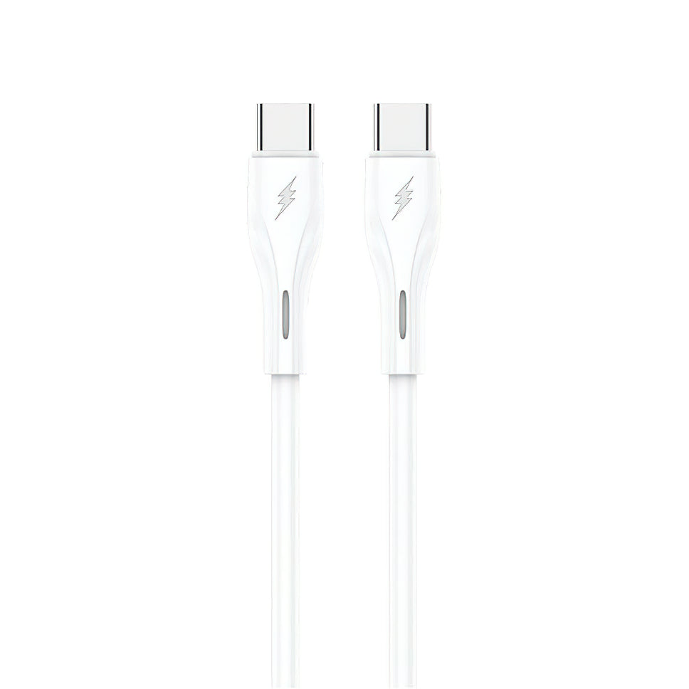 Cavo Dati e Ricarica USB-C - USB-C Sendem M36C, 66W, 1m, Bianco