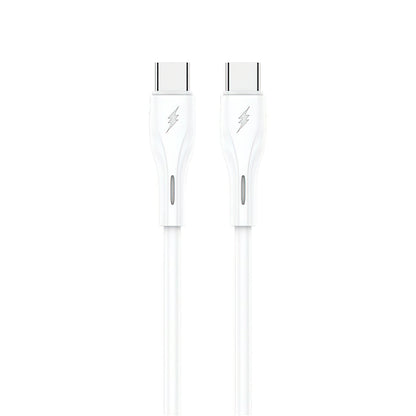 Cavo Dati e Ricarica USB-C - USB-C Sendem M36C, 66W, 1m, Bianco