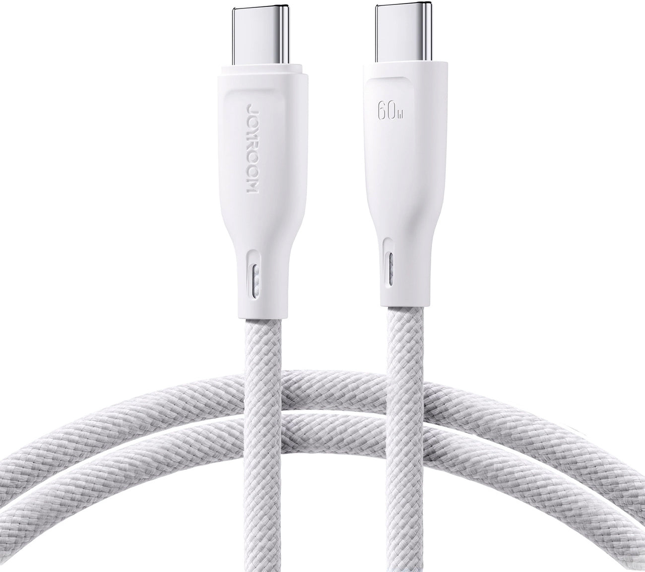 Cavo Dati e Ricarica USB-C - USB-C Joyroom Multi-Color S-A34, 60W, 1m, Bianco