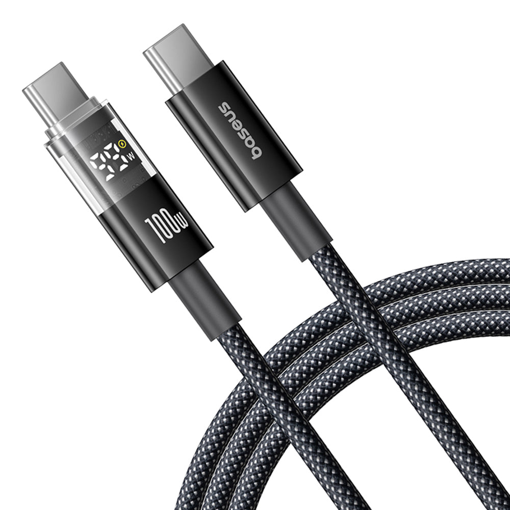Cavo Dati e Ricarica USB-C - USB-C Baseus Display 2, 100W, 1m, Nero P10382702121-00
