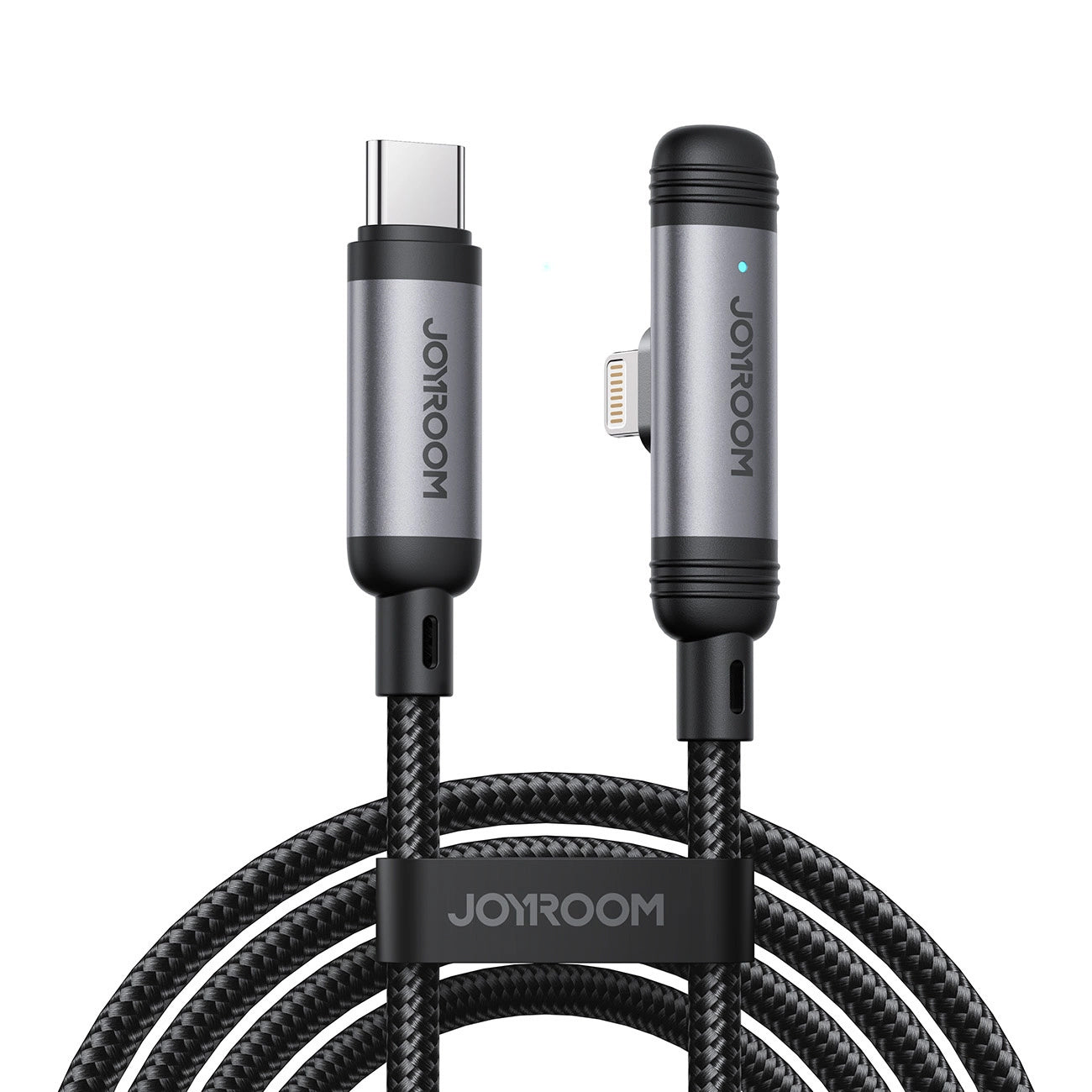 Cavo Dati e Ricarica USB-C - Lightning Joyroom S-A56 EnjoyX Angled, 30W, 1.2m, Nero
