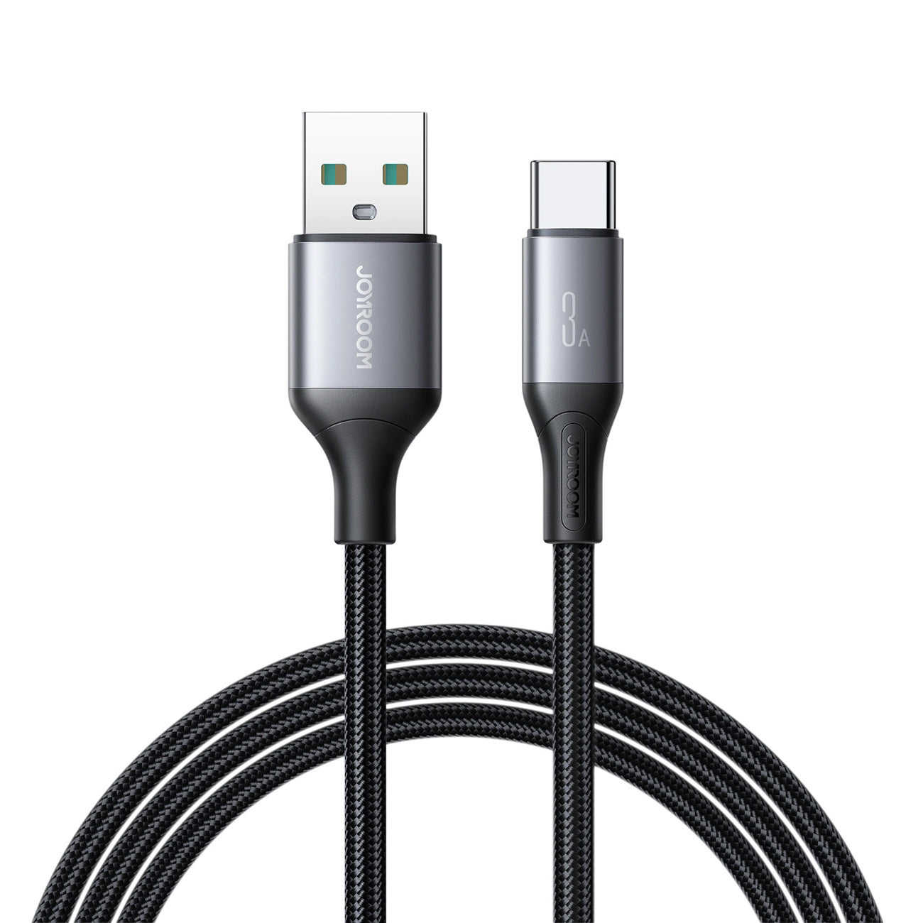 USB-A to USB-C Data and Charging Cable Joyroom S-A28 Flash, 30W, 2m, Black