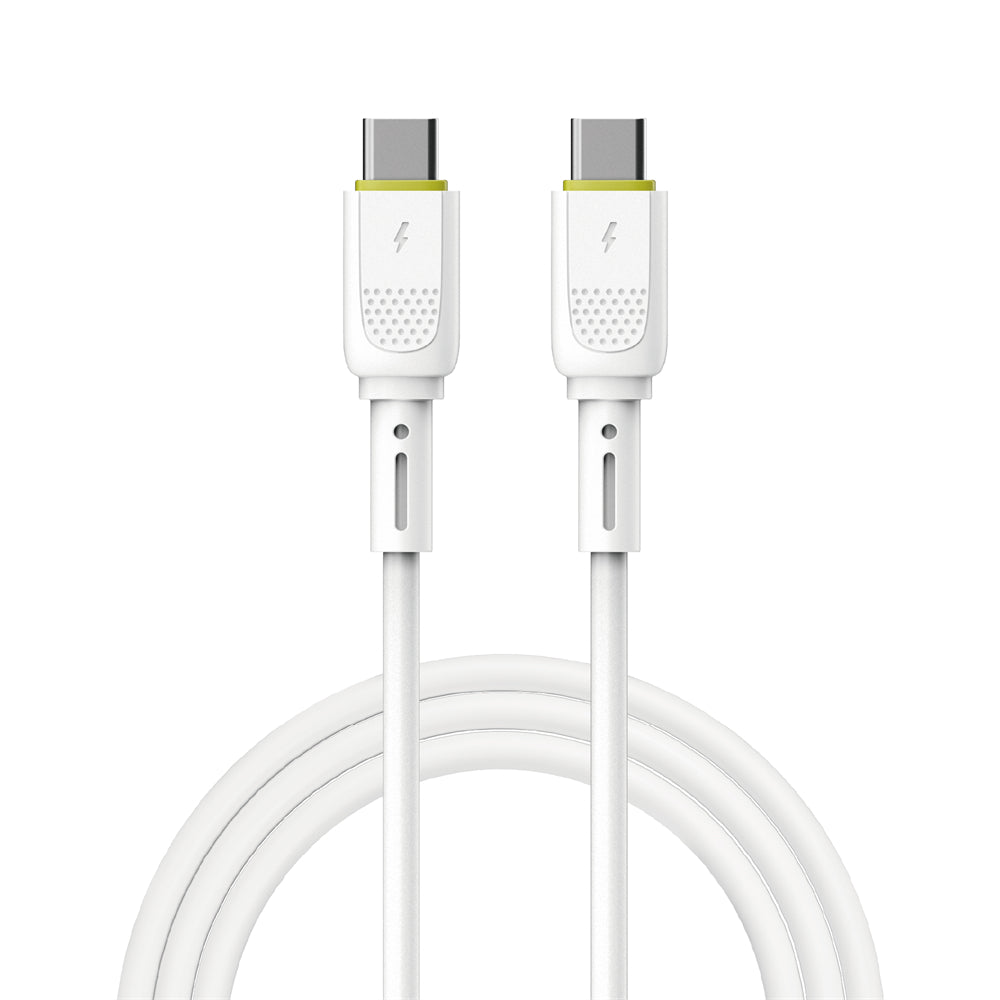 Cavo Dati e Ricarica USB-C - USB-C WiWu Wi-C034, 60W, 1.2m, Bianco