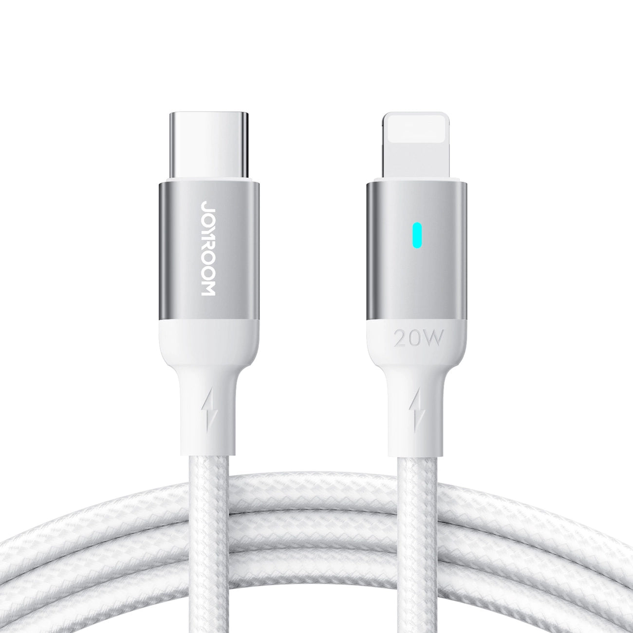 Cavo Dati e Ricarica USB-C - Lightning Joyroom S-A10, 20W, 1.2m, Bianco