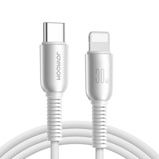 Cavo Dati e Ricarica USB-C - Lightning Joyroom S-A51, 30W, 1.2m, Grigio
