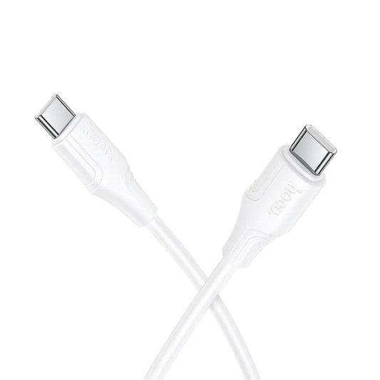 Cavo Dati e Ricarica USB-C - USB-C HOCO X124, 60W, 1m, Bianco
