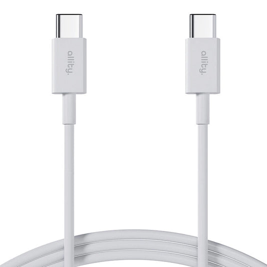 Cavo Dati e Ricarica USB-C - USB-C Allity. AUC-03, 100W, 2m, Bianco