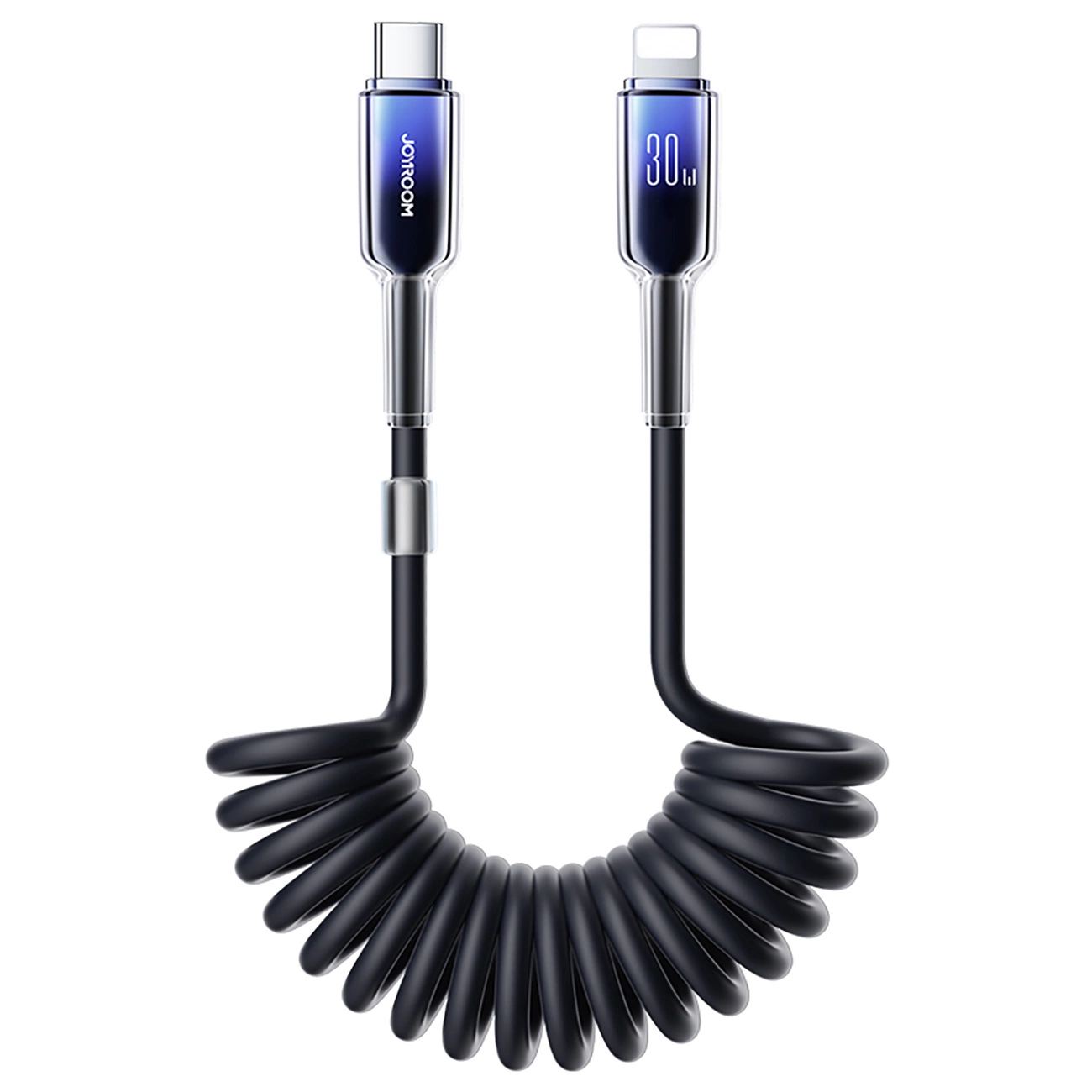 Cavo Dati e Ricarica USB-C - Lightning Joyroom S-A43 Crystal, 30W, 1.5m, Nero