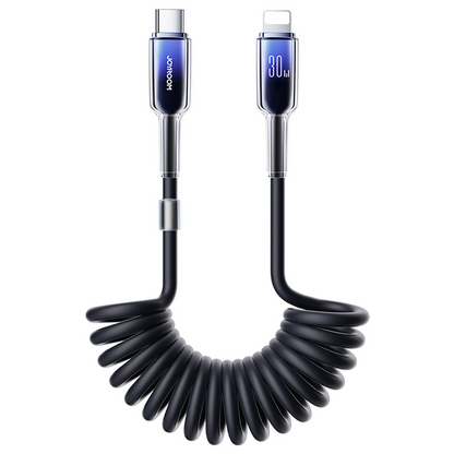 Cavo Dati e Ricarica USB-C - Lightning Joyroom S-A43 Crystal, 30W, 1.5m, Nero