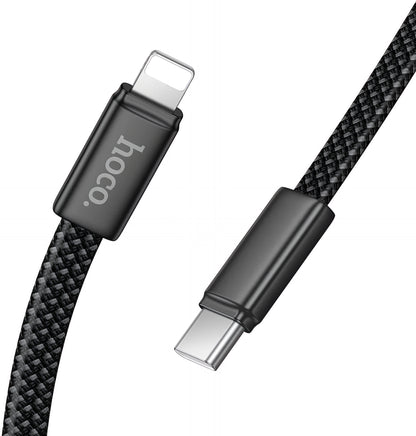 Cavo Dati e Ricarica USB-C - Lightning HOCO X125, 30W, 1m, Nero