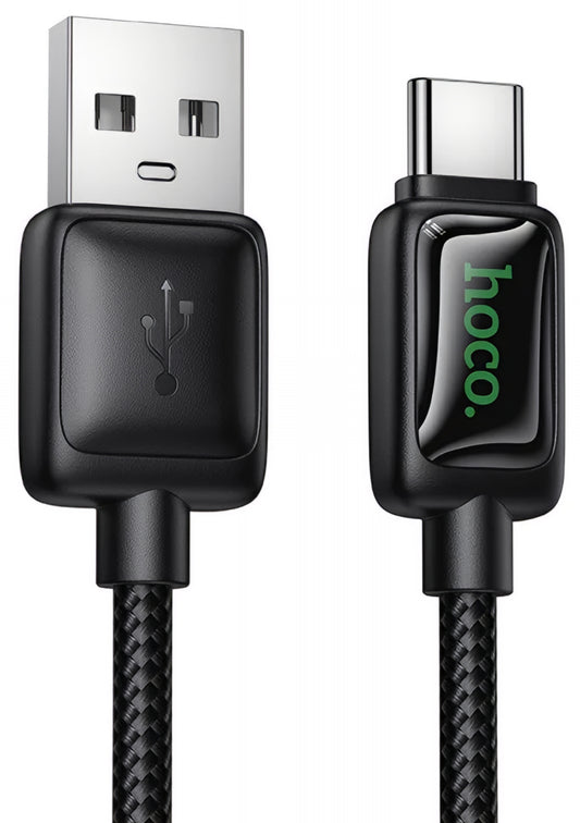 Cavo Dati e Ricarica USB-A - USB-C HOCO U146, 36W, 1.2m, Nero