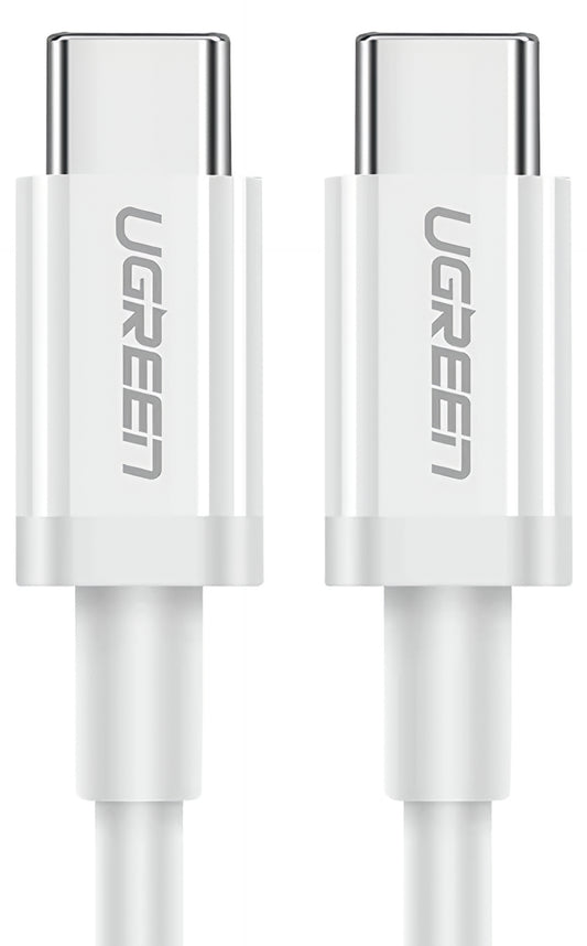 Cavo Dati e Ricarica USB-C - USB-C UGREEN US264, 60W, 0.5m, Bianco