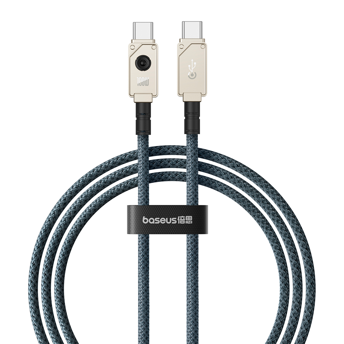 USB-C Data and Charging Cable - USB-C Baseus Unbreakable, 100W, 2m, White P10355800221-01