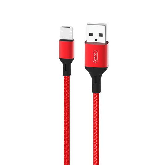 Cavo Dati e Ricarica USB-A - microUSB XO Design NB143, 18W, 2m, Rosso