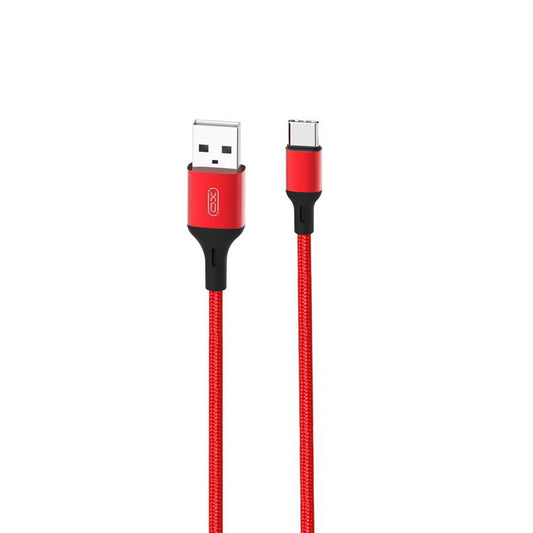 Cavo Dati e Ricarica USB-A - USB-C XO Design NB143, 18W, 2m, Rosso