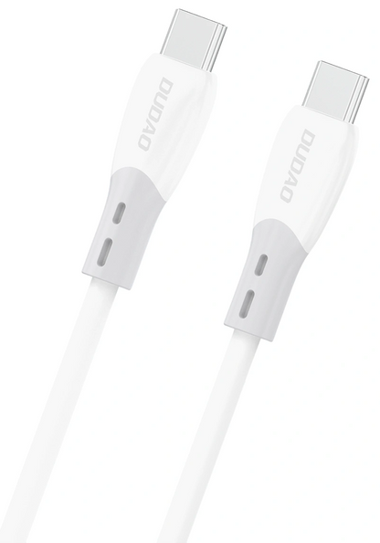 Cavo Dati e Ricarica USB-C - USB-C Dudao L25SC, 60W, 2m, Bianco