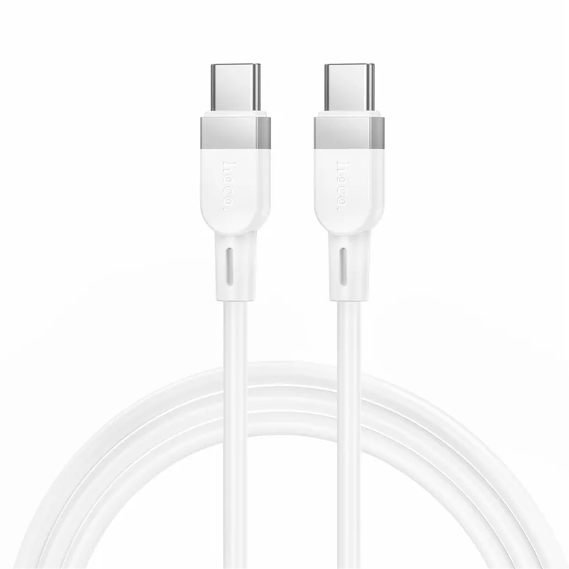 Cavo Dati e Ricarica USB-C - USB-C HOCO X109, 60W, 1m, Bianco