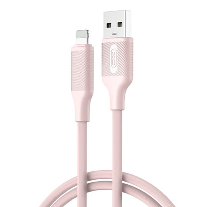 Cavo Dati e Ricarica USB-A - Lightning XO Design NB265, 12W, 1m, Rosa