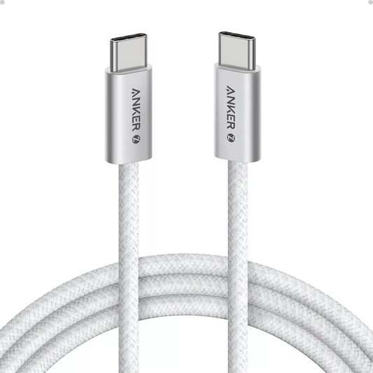 Cavo Dati e Ricarica USB-C - USB-C Anker Zolo, 240W, 1.8m, Bianco A8060H22