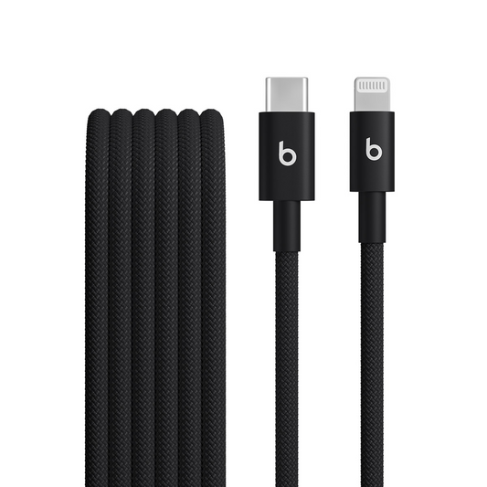 USB-C to Lightning Beats Data and Charging Cable, 1.5m, Black MDGK4ZM/A