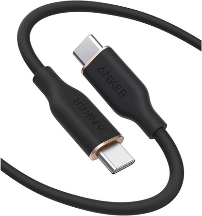Cavo Dati e Ricarica USB-C - USB-C Anker PowerLine III, 100W, 0.9m, Nero, Ricondizionato A8552H11