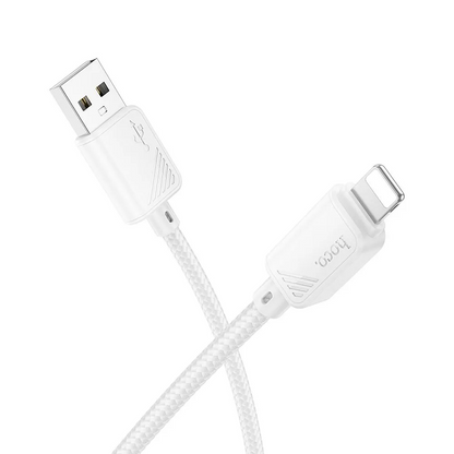Cavo Dati e Ricarica USB-A - Lightning HOCO X113, 18W, 1m, Bianco