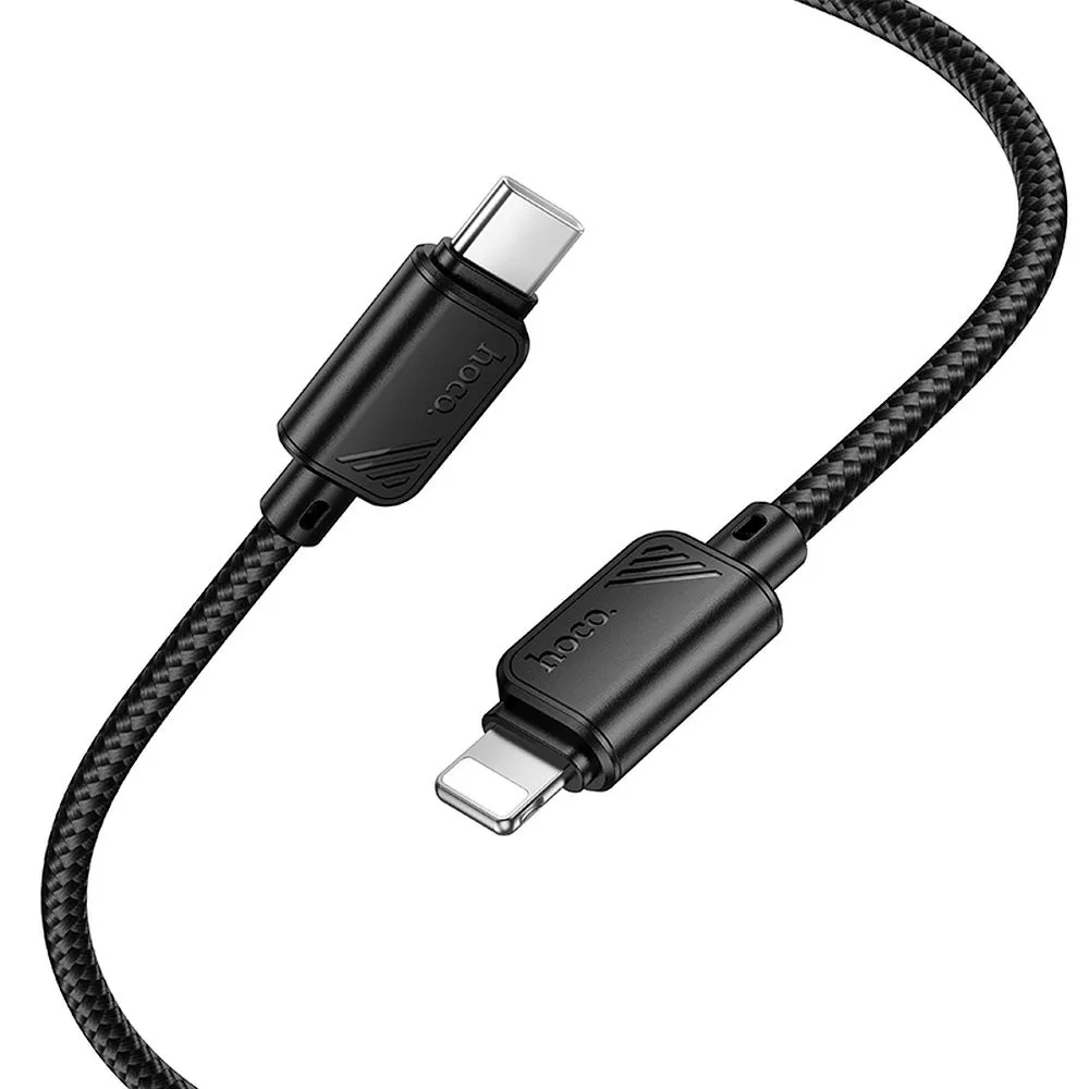 Cavo Dati e Ricarica USB-C - Lightning HOCO X113, 27W, 1m, Nero