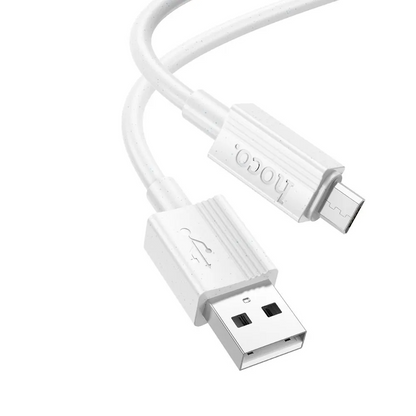 Cavo Dati e Ricarica USB-A - microUSB HOCO X107, 18W, 1m, Bianco