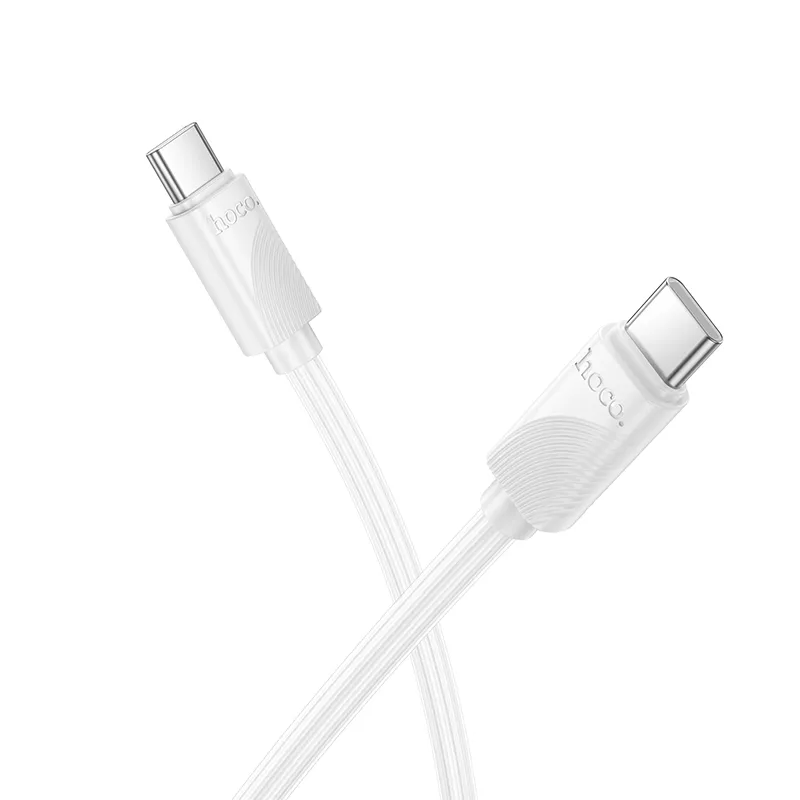 Cavo Dati e Ricarica USB-C - USB-C HOCO X114, 60W, 1m, Bianco