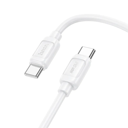 Cavo Dati e Ricarica USB-C - USB-C HOCO X115, 240W, 1m, Bianco