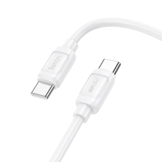 Cavo Dati e Ricarica USB-C - USB-C HOCO X115, 240W, 1m, Bianco