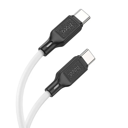 Cavo Dati e Ricarica USB-C - USB-C HOCO X90, 60W, 1m, Bianco