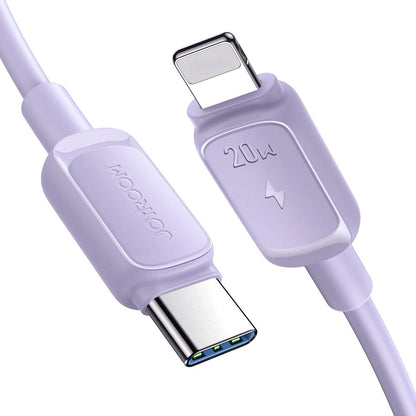 Cavo Dati e Ricarica USB-C - Lightning Joyroom S-A14, 20W, 1,2m, Viola