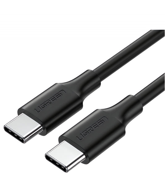 Cavo Dati e Ricarica USB-C - USB-C UGREEN US286, 60W, 0,5m, Nero