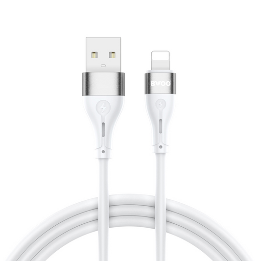 Cavo Dati e Ricarica USB-A - Lightning BWOO X280L, 15W, 1m, Bianco