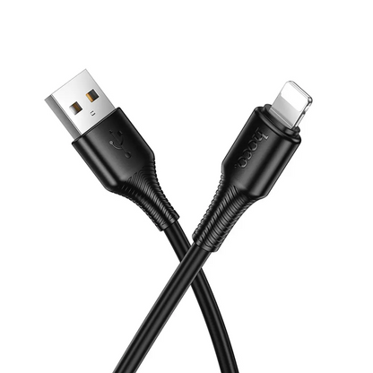 Cavo Dati e Ricarica USB-A - Lightning HOCO X120, 18W, 1m, Nero