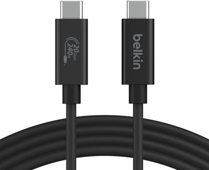 Cavo Dati e Ricarica USB-C - USB-C Belkin Connect, 240W, 2m, Nero INZ004bt2MBK