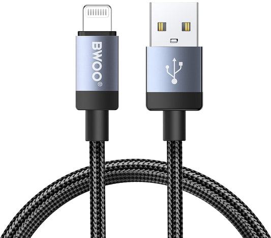 Cavo Dati e Ricarica USB-A - Lightning BWOO BO-X401L, 18W, 1m, Nero