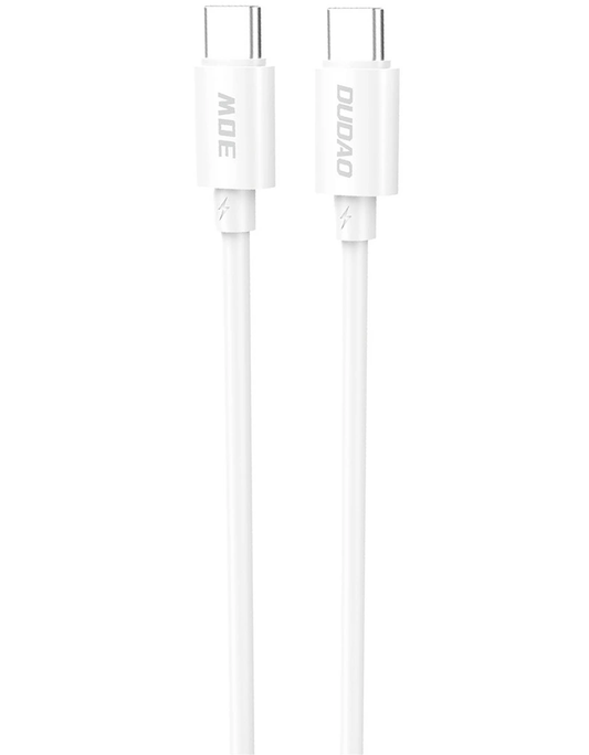 Cavo Dati e Ricarica USB-C - USB-C Dudao L4C, 30W, 2m, Bianco
