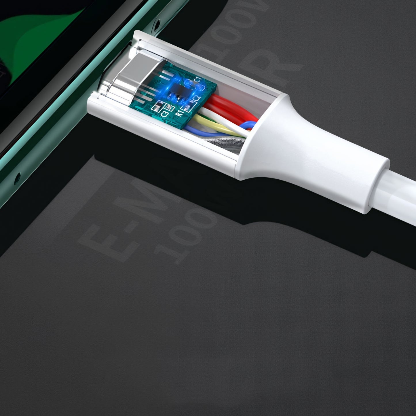 Cavo Dati e Ricarica USB-C - USB-C UGREEN US300, 100W, 2m, Bianco