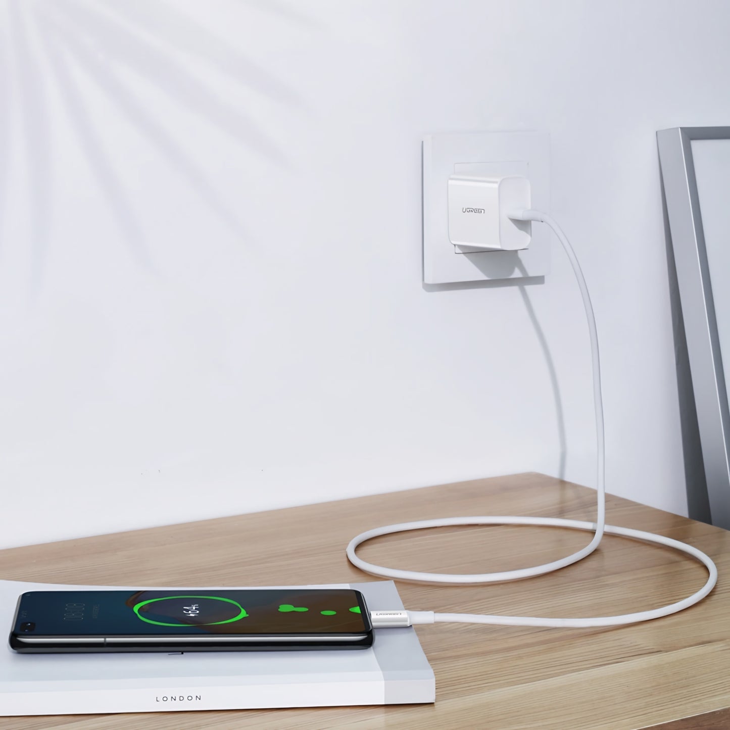 Cavo Dati e Ricarica USB-C - USB-C UGREEN US300, 100W, 2m, Bianco