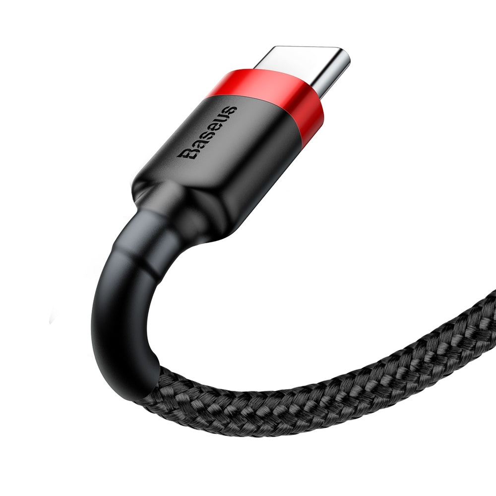 Cavo dati e ricarica USB-A - USB-C Baseus Cafule, 60W, 1m, rosso CATKLF-B91