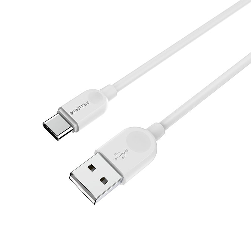 Cavo dati e ricarica USB-A - USB-C Borofone BX14 LinkJet BX14, 18W, 2 m, bianco