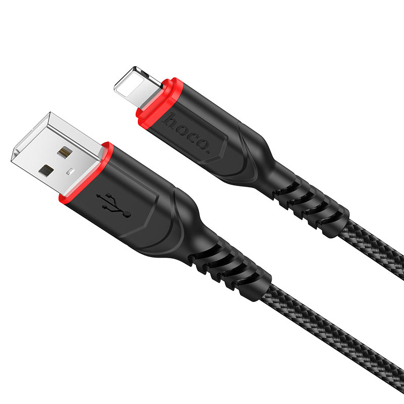 Cavo Dati e Ricarica USB-A - Lightning HOCO X59 Victory, 18W, 1m, Nero