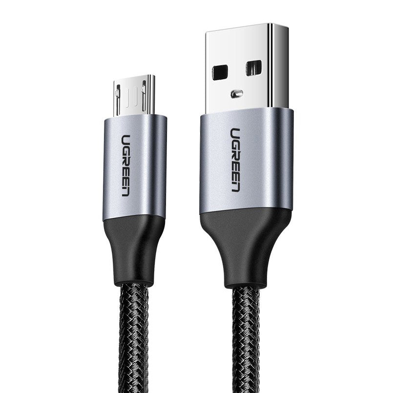 Cavo Dati e Ricarica USB-A - microUSB UGREEN US290, 18W, 1.5m, Nero