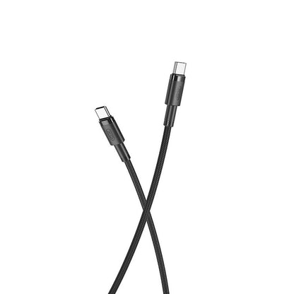 Cavo dati e ricarica USB-C - USB-C XO Design USB-C NB-Q199, 100W, 1,5 m, nero 